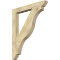thumbnail image 1 of Ekena Millwork 4"W x 36"D x 44"H Funston Slat Rough Sawn Bracket, Douglas Fir, 1 of 4
