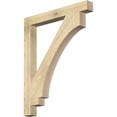 thumbnail image 1 of Ekena Millwork 4"W x 36"D x 44"H Imperial Block Rough Sawn Bracket, Douglas Fir, 1 of 4