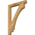 thumbnail image 1 of Ekena Millwork 4"W x 36"D x 48"H Imperial Block Rough Sawn Bracket, Western Red Cedar, 1 of 4