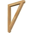 thumbnail image 1 of Ekena Millwork 4"W x 36"D x 48"H Traditional Arts & Crafts Rough Sawn Bracket, Western Red Cedar, 1 of 4