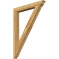 thumbnail image 1 of Ekena Millwork 4"W x 36"D x 48"H Traditional Traditional Rough Sawn Bracket, Western Red Cedar, 1 of 4