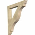 thumbnail image 1 of Ekena Millwork 4"W x 38"D x 38"H Funston Traditional Rough Sawn Bracket, Douglas Fir, 1 of 13