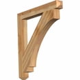 thumbnail image 1 of Ekena Millwork 4"W x 38"D x 38"H Imperial Craftsman Rough Sawn Bracket, Western Red Cedar, 1 of 13