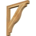 thumbnail image 1 of Ekena Millwork 4"W x 38"D x 42"H Funston Block Rough Sawn Bracket, Western Red Cedar, 1 of 4