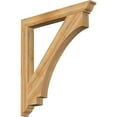 thumbnail image 1 of Ekena Millwork 4"W x 38"D x 42"H Imperial Traditional Rough Sawn Bracket, Western Red Cedar, 1 of 4