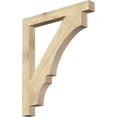 thumbnail image 1 of Ekena Millwork 4"W x 38"D x 44"H Balboa Block Rough Sawn Bracket, Douglas Fir, 1 of 4
