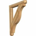 thumbnail image 1 of Ekena Millwork 4"W x 38"D x 44"H Funston Craftsman Rough Sawn Bracket, Western Red Cedar, 1 of 13
