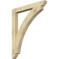 thumbnail image 1 of Ekena Millwork 4"W x 38"D x 46"H Thorton Slat Rough Sawn Bracket, Douglas Fir, 1 of 4