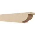 thumbnail image 1 of Ekena Millwork 4"W x 4"H x 20"L Alpine Woodgrain TimberThane Rafter Tail, Primed Tan, 1 of 6