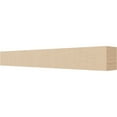 thumbnail image 1 of Ekena Millwork 4"W x 4"H x 32"L Block Woodgrain TimberThane Rafter Tail, Primed Tan, 1 of 6