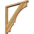 thumbnail image 1 of Ekena Millwork 4"W x 40"D x 40"H Balboa Block Rough Sawn Bracket w/ Offset Brace, Western Red Cedar, 1 of 25