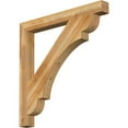thumbnail image 1 of Ekena Millwork 4"W x 40"D x 40"H Olympic Block Rough Sawn Bracket, Western Red Cedar, 1 of 4