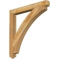 thumbnail image 1 of Ekena Millwork 4"W x 40"D x 40"H Thorton Arts & Crafts Rough Sawn Bracket, Western Red Cedar, 1 of 4
