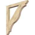 thumbnail image 1 of Ekena Millwork 4"W x 40"D x 44"H Funston Slat Rough Sawn Bracket, Douglas Fir, 1 of 4
