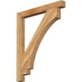 thumbnail image 1 of Ekena Millwork 4"W x 40"D x 48"H Imperial Block Rough Sawn Bracket, Western Red Cedar, 1 of 4