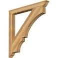 thumbnail image 1 of Ekena Millwork 4"W x 42"D x 42"H Balboa Traditional Rough Sawn Bracket, Western Red Cedar, 1 of 4