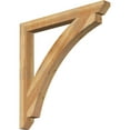thumbnail image 1 of Ekena Millwork 4"W x 42"D x 42"H Thorton Slat Rough Sawn Bracket, Western Red Cedar, 1 of 4