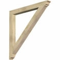 thumbnail image 1 of Ekena Millwork 4"W x 44"D x 44"H Traditional Traditional Rough Sawn Bracket, Douglas Fir, 1 of 13
