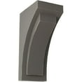 thumbnail image 1 of Ekena Millwork 4"W x 5 3/4"D x 10"H Medium Felix Wood Vintage Decor Corbel, Reclaimed Grey, 1 of 6