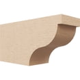 thumbnail image 1 of Ekena Millwork 4"W x 6"H x 12"L Garner Woodgrain TimberThane Rafter Tail, Primed Tan, 1 of 6