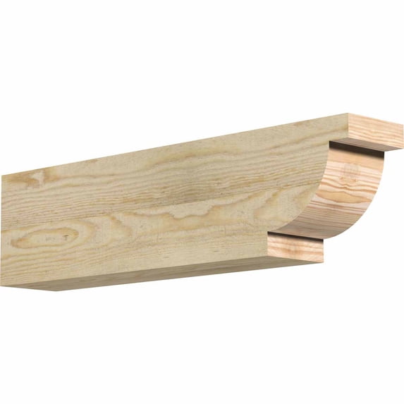 Ekena Millwork 4"W x 6"H x 24"L Alpine Rough Sawn Rafter Tail, Douglas Fir