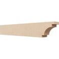 thumbnail image 1 of Ekena Millwork 4"W x 6"H x 36"L Mediterranean Woodgrain TimberThane Rafter Tail, Primed Tan, 1 of 6