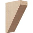 thumbnail image 1 of 4"W x 8"D x 12"H Classic Concord Rough Cedar Woodgrain TimberThane Corbel, Primed Tan, 1 of 6
