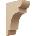 thumbnail image 1 of 4"W x 8"D x 12"H Classic New Brighton Rough Cedar Woodgrain TimberThane Corbel, Primed Tan, 1 of 6