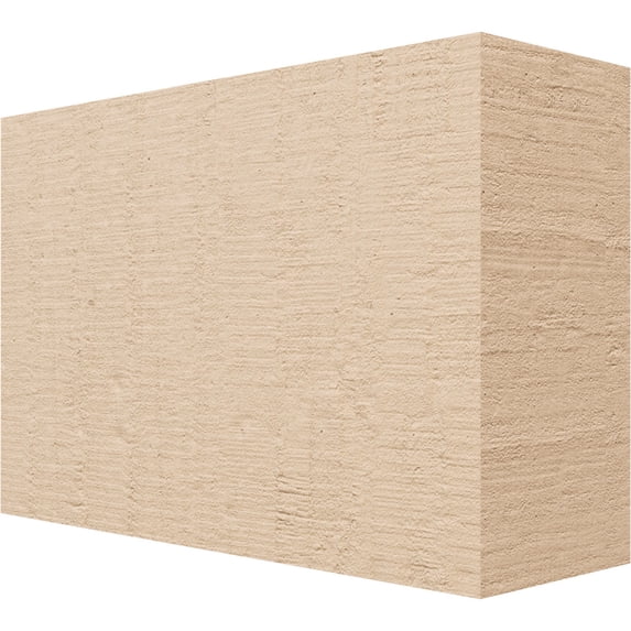 Ekena Millwork 4"W x 8"H x 12"L Block Woodgrain TimberThane Rafter Tail, Primed Tan