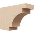 thumbnail image 1 of Ekena Millwork 4"W x 8"H x 12"L Mediterranean Woodgrain TimberThane Rafter Tail, Primed Tan, 1 of 6