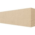 thumbnail image 1 of Ekena Millwork 4"W x 8"H x 24"L Block Woodgrain TimberThane Rafter Tail, Primed Tan, 1 of 6