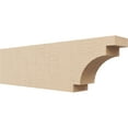 thumbnail image 1 of Ekena Millwork 4"W x 8"H x 28"L Mediterranean Woodgrain TimberThane Rafter Tail, Primed Tan, 1 of 6