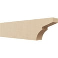 thumbnail image 1 of Ekena Millwork 4"W x 8"H x 32"L Monterey Woodgrain TimberThane Rafter Tail, Primed Tan, 1 of 6