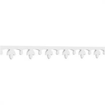 Ekena Millwork  4 x 48 in. Pitch 0.62 in. Taylorville Architectural Grade PVC Running Trim