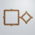 thumbnail image 1 of Ekena Millwork 40 7/8"W x 23 3/8"H x 3/8"T Large Arcadia Decorative Fretwork Wood Wall Panels, Walnut, 1 of 3