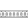 thumbnail image 1 of Ekena Millwork 40"H x 11'L Fiberthane Avalon Unassembled Balustrade Railing Kit, Style D (6 7/8" On-Center Spacing to Pass 4" Sphere Code), 1 of 6