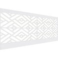 thumbnail image 1 of Ekena Millwork 40"H x 94 1/2"W Killeen PVC Wainscot Paneling Kit, 1 of 13