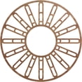 thumbnail image 1 of Ekena Millwork 40"OD x 14 1/2"ID x 3/8"T Hale Wood Fretwork Pierced Ceiling Medallion, Walnut, 1 of 3