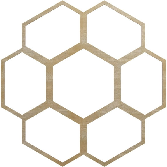 Ekena Millwork 40"OD x 14 1/8"ID x 3/8"T Florin Wood Fretwork Pierced Ceiling Medallion, Birch