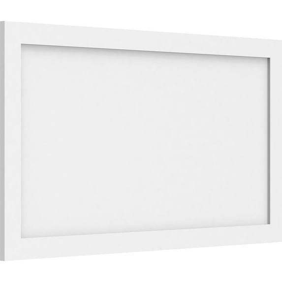 Ekena Millwork 40"W x 22"H x 5/8"P Cornell Flat Panel Decorative Wall Panel