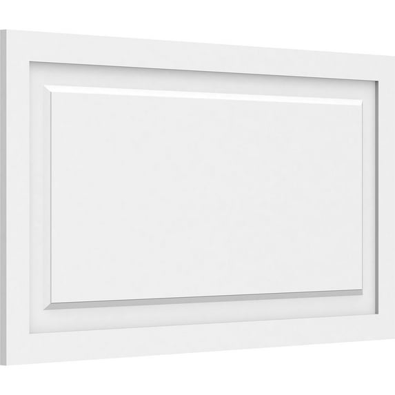 Ekena Millwork 40"W x 22"H x 5/8"P Harrison Raised Panel Decorative Wall Panel