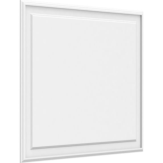 Ekena Millwork 40"W x 34"H x 5/8"P Legacy Raised Panel Decorative Wall Panel