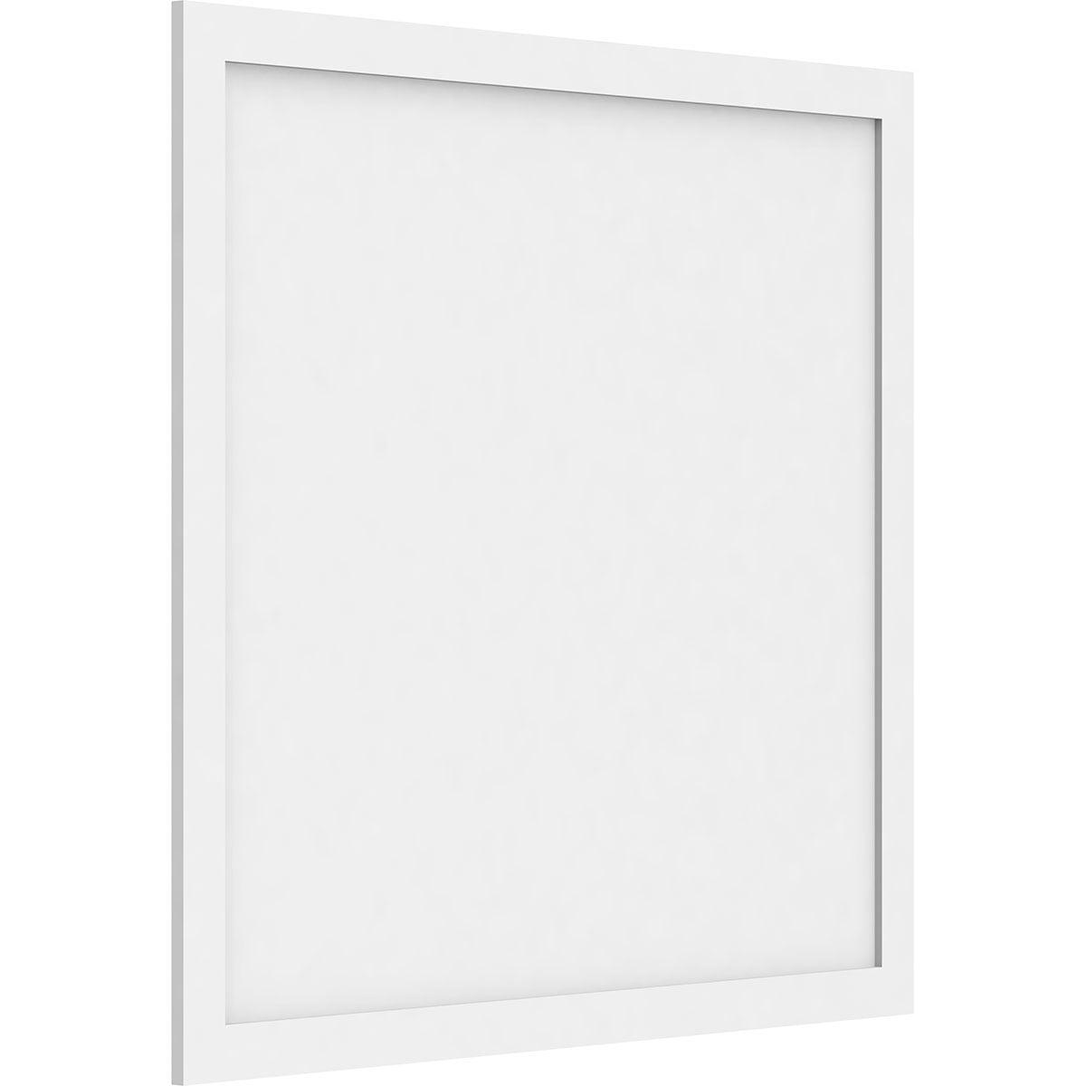 Cornell Smooth White PVC Flat Panel Decorative Wall Panel