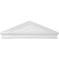 thumbnail image 1 of Ekena Millwork 44" Bottom Width x 46 1/4" Top Width x 14 1/8"H x 2 3/8"P Combination Peaked Cap Pediment, 1 of 11
