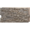thumbnail image 1 of Ekena Millwork 45 3/4"W x 24 1/2"H x 1 1/4"D Canyon Ridge Stacked Stone, EverStone Faux Stone Siding Panel, Boardwalk Bay, 1 of 9