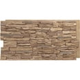 thumbnail image 1 of Ekena Millwork 45 3/4"W x 24 1/2"H x 1 1/4"D Canyon Ridge Stacked Stone, EverStone Faux Stone Siding Panel, Fall Bank, 1 of 9