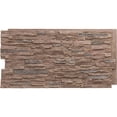 thumbnail image 1 of Ekena Millwork 45 3/4"W x 24 1/2"H x 1 1/4"D Canyon Ridge Stacked Stone, EverStone Faux Stone Siding Panel, Orchard Cliff, 1 of 9