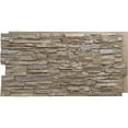 thumbnail image 1 of Ekena Millwork 45 3/4"W x 24 1/2"H x 1 1/4"D Canyon Ridge Stacked Stone, EverStone Faux Stone Siding Panel, Rockwall, 1 of 9