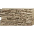 thumbnail image 1 of Ekena Millwork 45.75"W x 24.50"H x 1.25"D Canyon Ridge Stacked Stone, StoneWall Faux Stone Siding Panel, Colfax, 1 of 11