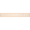 thumbnail image 1 of Ekena Millwork 46 1/4"W x 6"H x 1/4"T Hadley Fretwork Moulding, Red Oak, 1 of 1